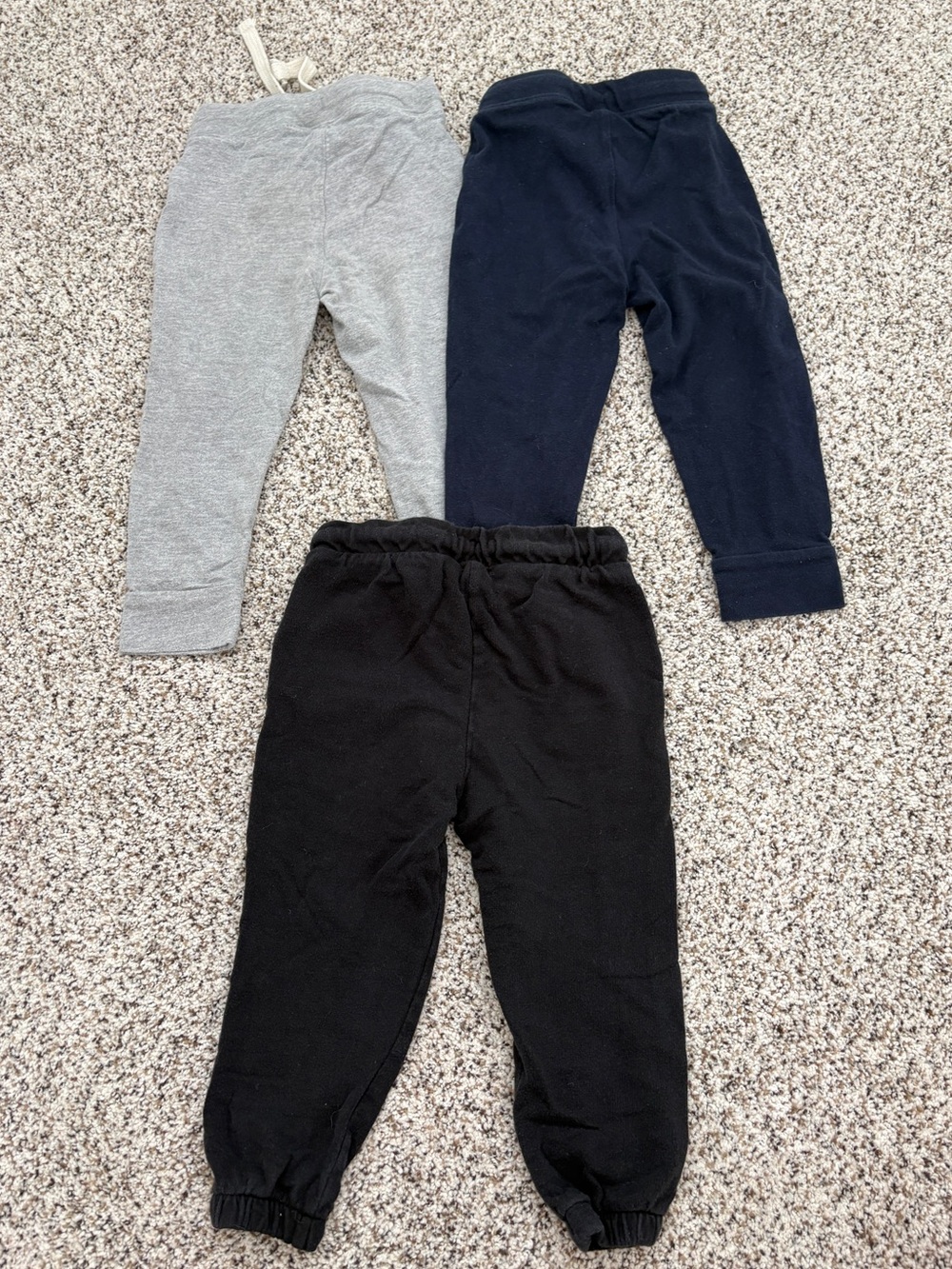 Old Navy Functional Drawstring Jogger Pants Bundle Lot, 2T - Picture 2 of 9